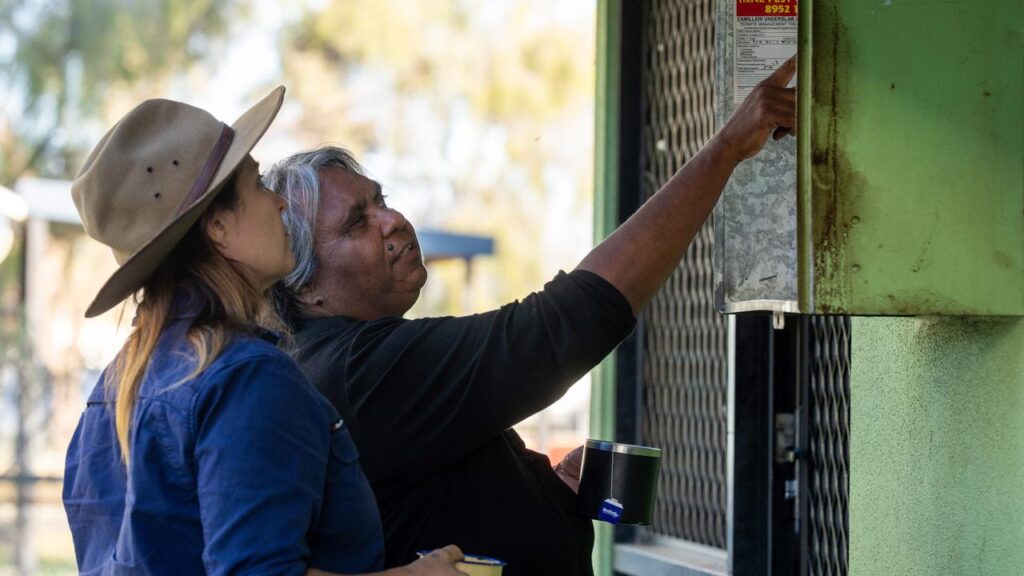 Vanessa Davis and Lauren Mellor know well the impacts of prepaid metering on remote residents.
