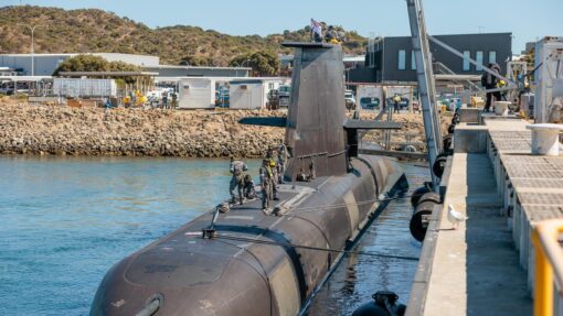 JIM CHALMERS HMAS STIRLING VISIT