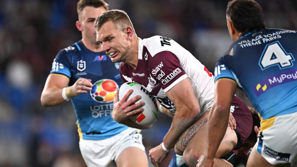 Tom Trbojevic has been named Manly’s new captain after Daly Cherry-Evans’ departure.
