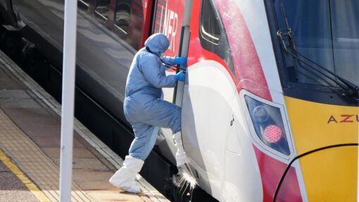 UK police charge man over stabbing rampage on train Britain Train Stabbings