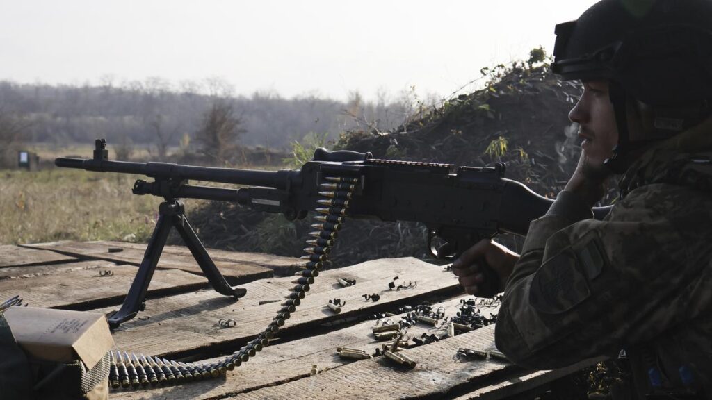 Ukraine says it has insufficient troops to hold enough defensive positions across the frontline.
