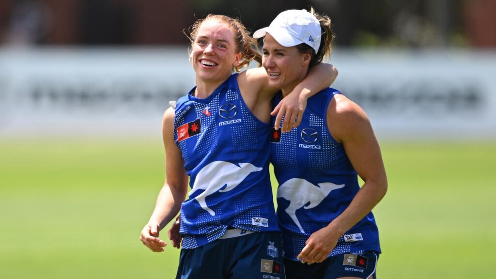 Mia King (l) is making a compelling case for a recall in the AFLW grand final.
