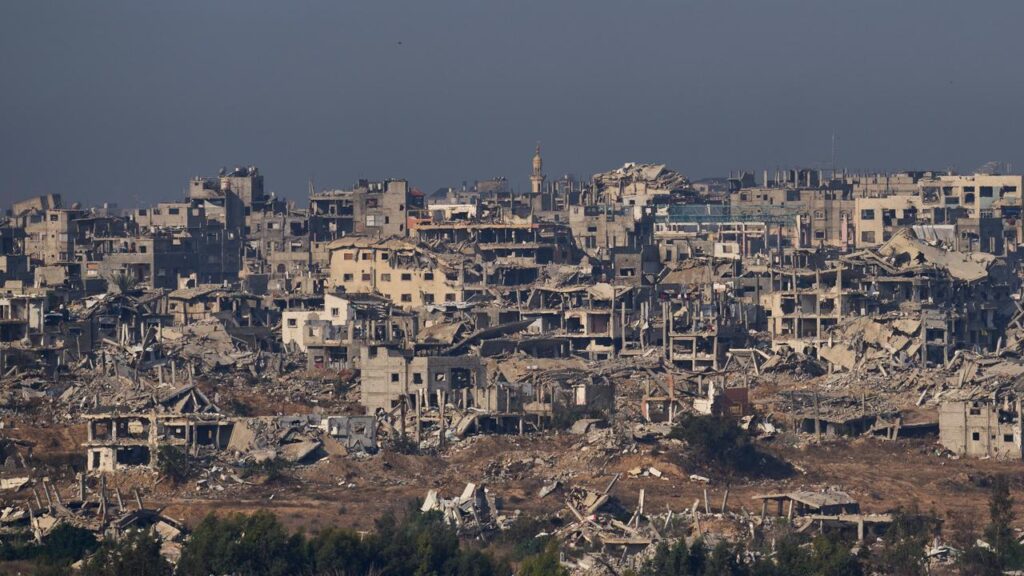 The UN resolution authorises a stabilisation force to provide security in devastated Gaza.
