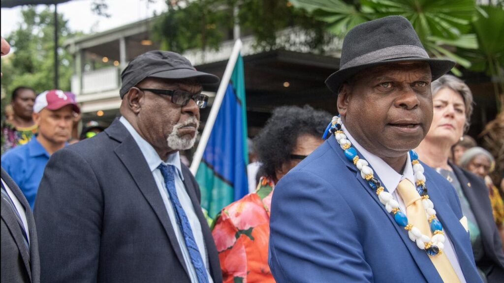 Uncle Pabai Pabai and Uncle Paul Kabai brought their case to prevent climate harm to their homes.
