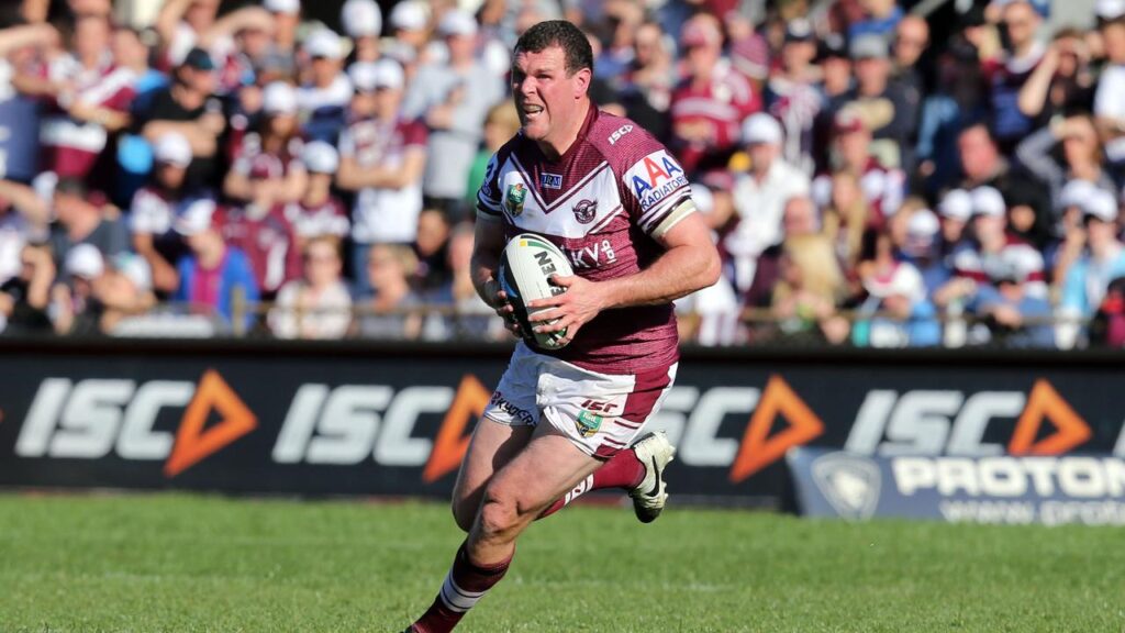 From prop to CEO: Jason King is now in charge of the Manly boardroom.
