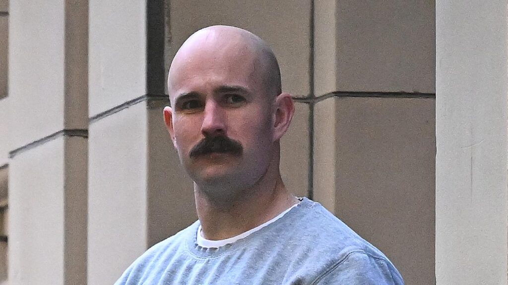 Thomas Sewell faces dozens of charges including violent disorder, affray and assault.
