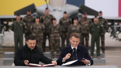 Ukraine signs historic deal for 100 French warplanes France Ukraine