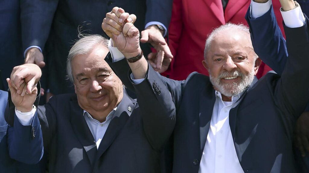 Antonio Guterres and Brazil’s Luiz Inácio Lula da Silva are pushing for an early deal at COP30.
