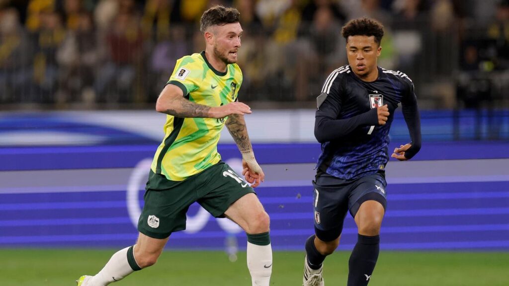 Aiden O’Neill is looking forward to playing for the Socceroos in the US city he now calls home.
