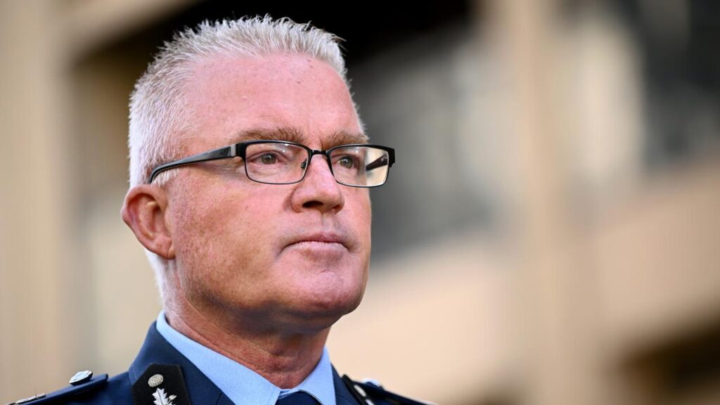 NSW Police Commissioner Mal Lanyon conceded he was unaware the neo-Nazi protest had been authorised.
