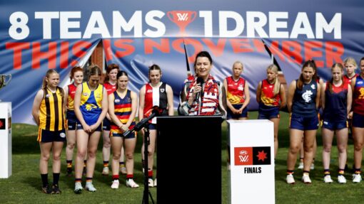 AFLW not ready for Marvel Stadium grand final AFLW FINALS LAUNCH
