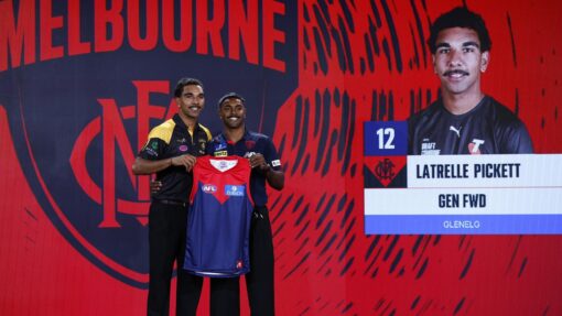 Pickett joins Indigenous greats as No.12 draft pick 2025 AFL DRAFT