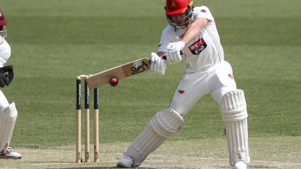 South Australia captain Nathan McSweeney top scored with 68.

