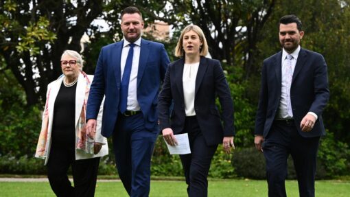 VICTORIAN LIBERAL LEADRESHIP PRESSER