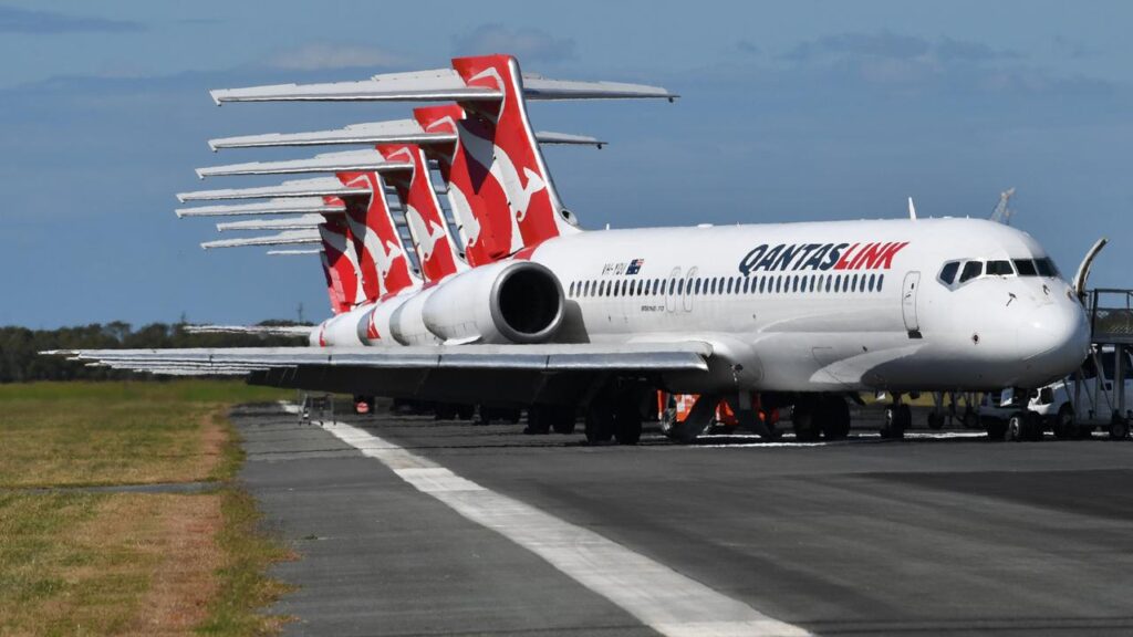 QantasLink executives are set to face questions as the airline closes three of its regional bases.
