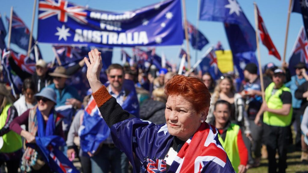 Pauline Hanson is enjoying the best polling of One Nation’s near 30-year history.
