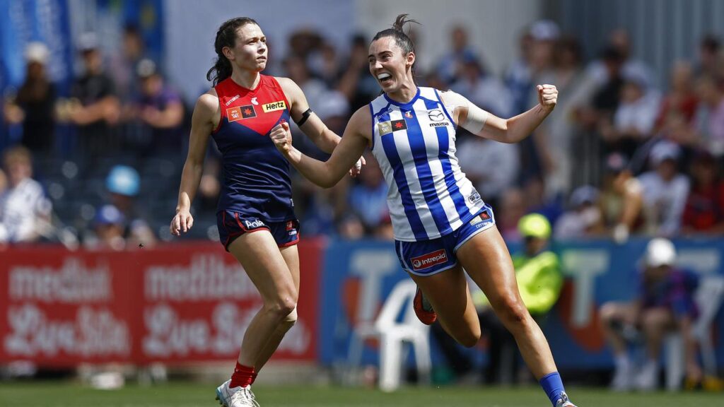 Irish star Blaithin Bogue has turned her AFLW fortunes around at the all-conquering Kangaroos.
