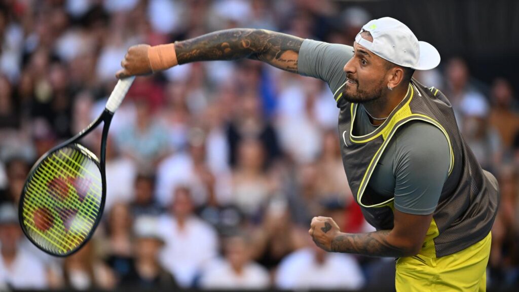 Nick Kyrgios knows he’ll have to be in top form to beat Aryna Sabalenka in the Battle of the Sexes.
