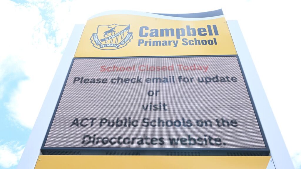 Some school closures could last for days as asbestos decontamination work continues.
