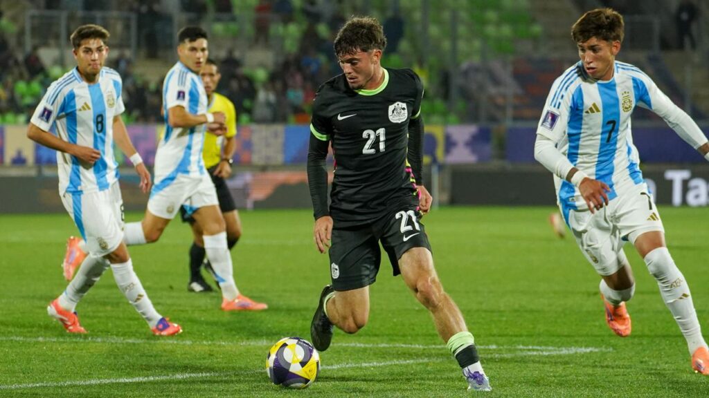 He’s done it a junior level, now James Overy is on track to play at a World Cup for the Socceroos.
