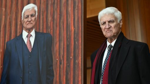 Plenty of punch persists in parliament's patriarch BOB KATTER PORTRAIT