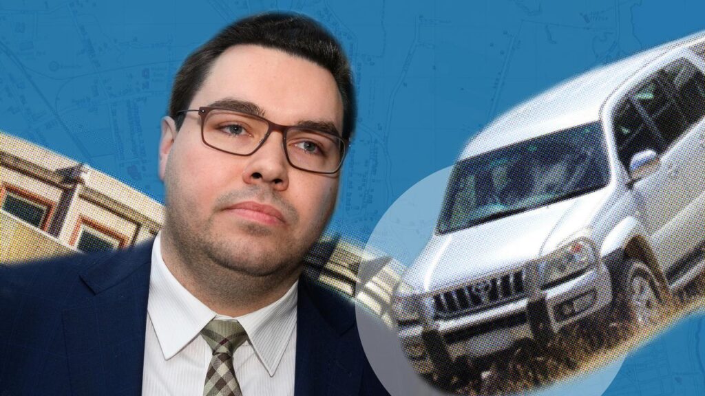 Bruce Lehrmann denies stealing a Toyota Prado in a remote part of Tasmania in November 2024.
