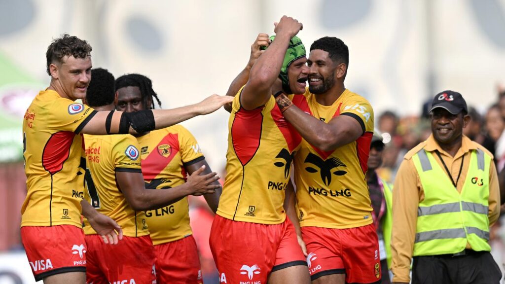 Gold Coast teenager Cooper Bai helped PNG cruise to a big victory over Fiji.