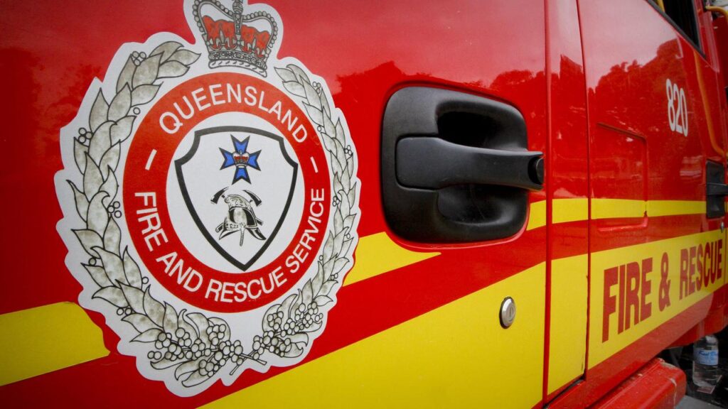 Four bodies were discovered after emergency services extinguished a fire in central Queensland.
