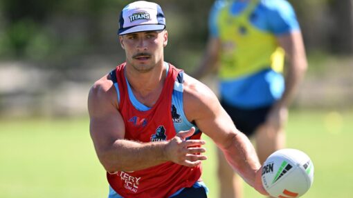 Fresh start: what Titans coach said to playmaker Ilias NRL TITANS TRAINING