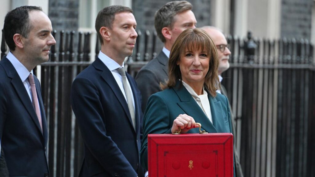 Chancellor of the Exchequer Rachel Reeves is presenting her budget to MPs.
