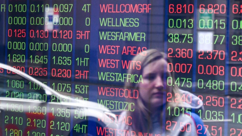 Australian shares have gained with select mining, financial and energy shares advancing.
