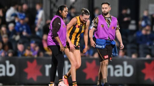 Hawks count injury cost of AFLW qualifying final loss AFLW KANGAROOS HAWKS