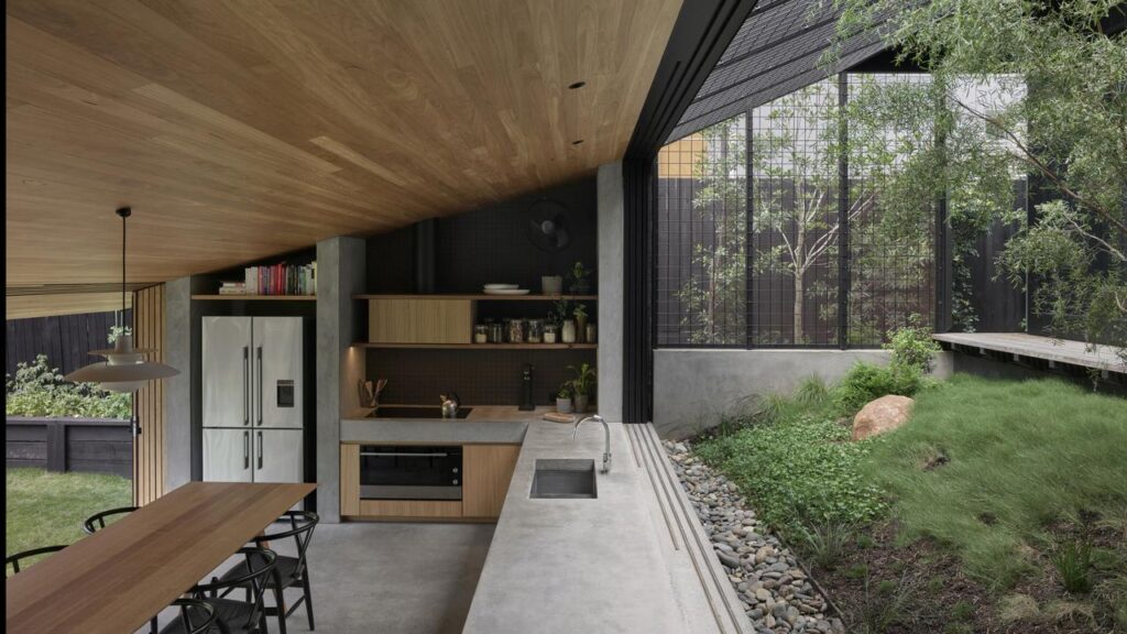 Niwa House in Brisbane was among 30 winning designs at this year’s National Architecture Awards.
