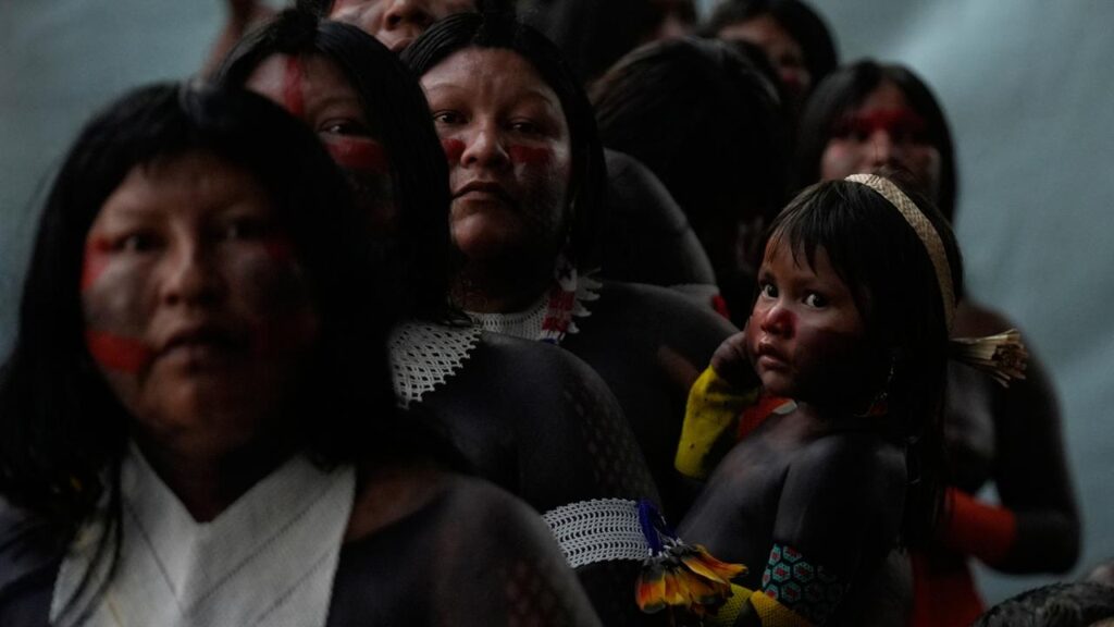 Indigenous leaders have said they are aghast at the ongoing industry and development in the Amazon.
