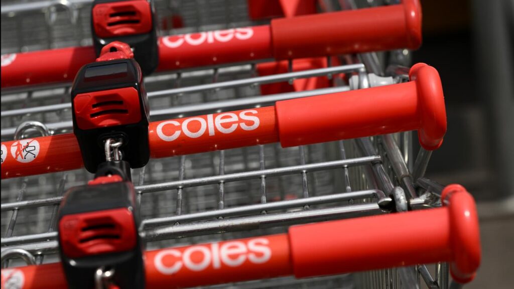 Coles’ sales revenue grew twice as fast as that from Woolworths in the first quarter of 2025/26.

