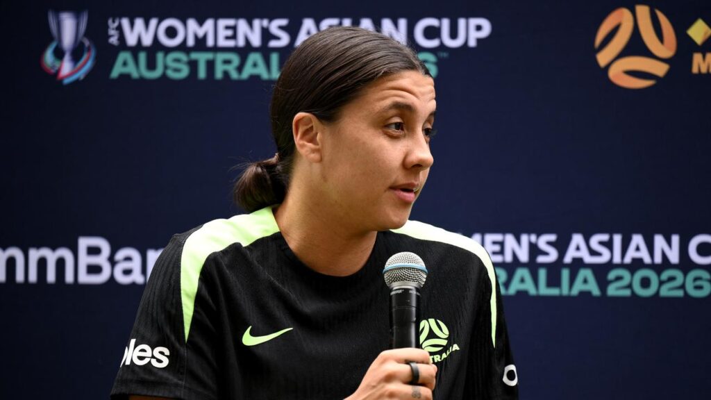 Sam Kerr has been entrusted with the big call on how many minutes she will play against New Zealand.
