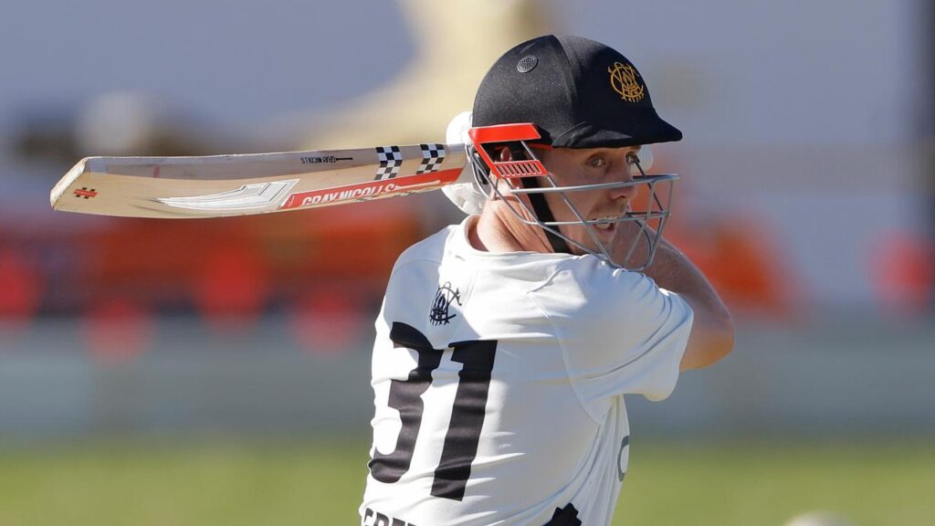 Cameron Green has his sights on a big hundred for Western Australia after making an unbeaten 49.
