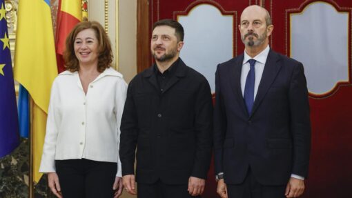 Ukrainian President Zelensky visits Spain