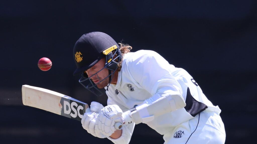 Spinner Corey Rocchiccioli starred with bat as well as ball as WA edged Queensland.
