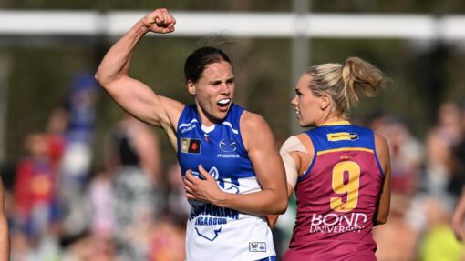 AFLW LIONS KANGAROOS