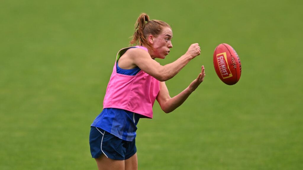 North Melbourne’s Mia King is in line for selection after recovering from a knee injury. 
