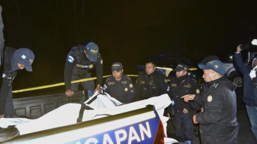 Bus accident in western Guatemala
