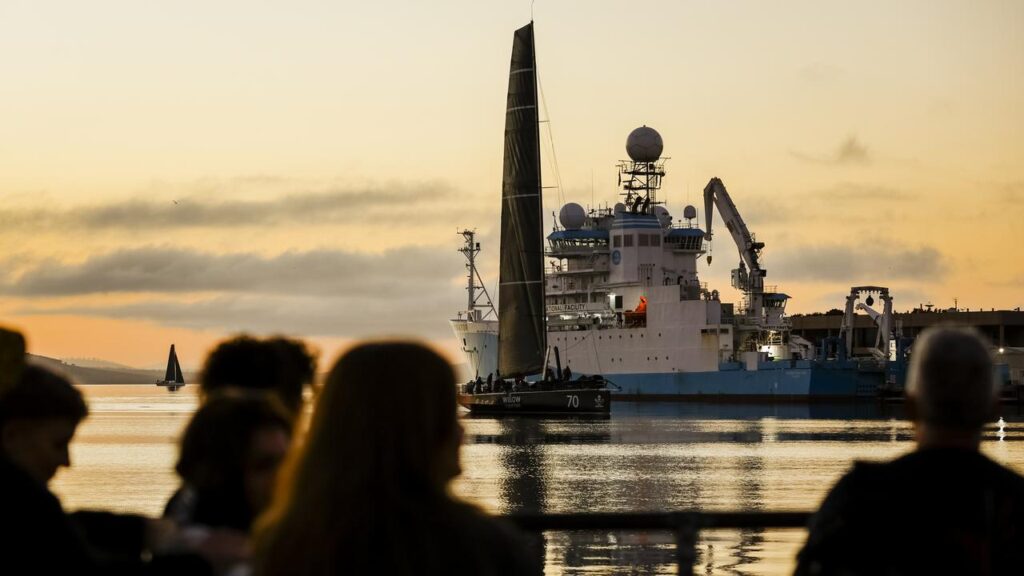 Celestial V70 is among the yachts to have reached Hobart in an “unbelievably unpredictable” race.
