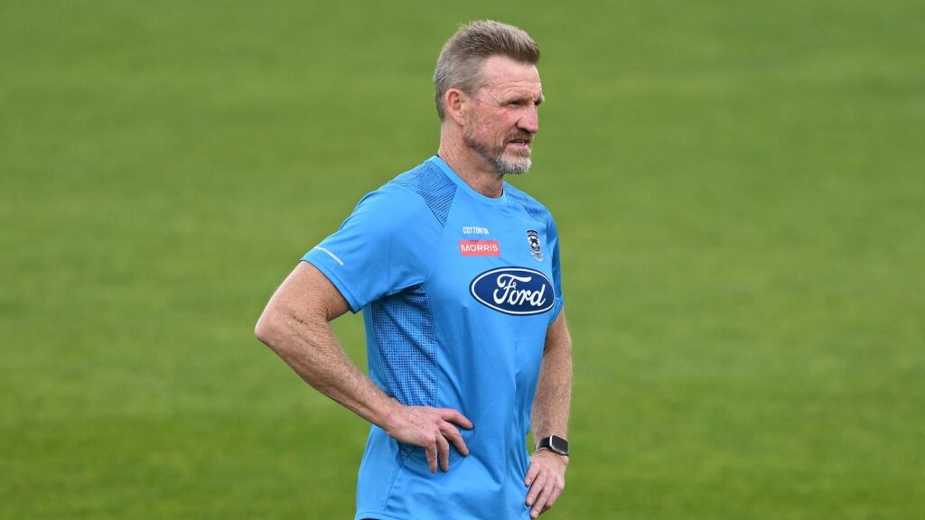 Collingwood great Nathan Buckley is embracing his new role in new colours.
