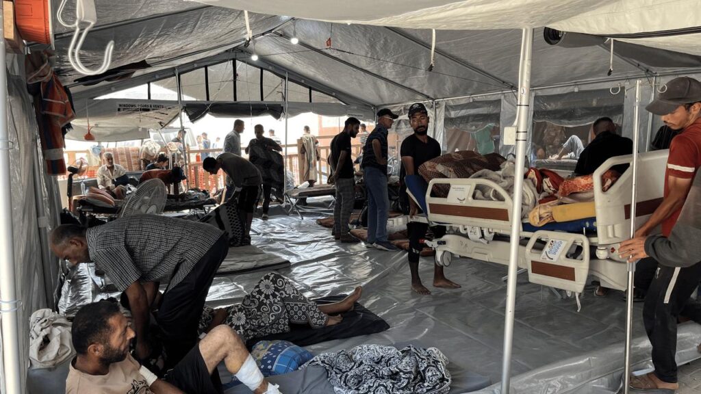 Humanitarian organisations like Doctors Without Borders are being suspended by Israel in Gaza.
