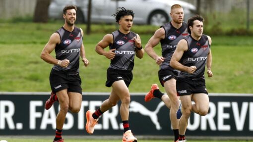 AFL BOMBERS TRAINING