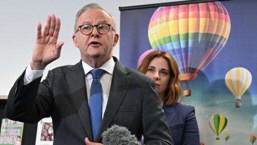Travel expenses saga takes flight as PM defends rules ANTHONY ALBANESE ANIKA WELLS SCHOOL VISIT