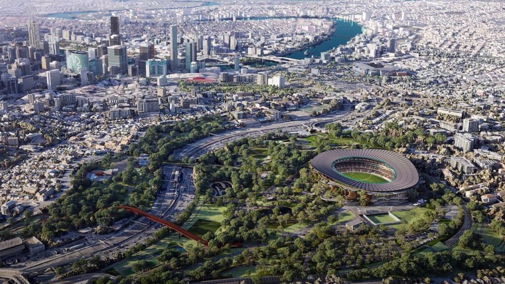 Olympic organisers have unveiled a vision for Brisbane as the city gears up to host the 2032 Games.
