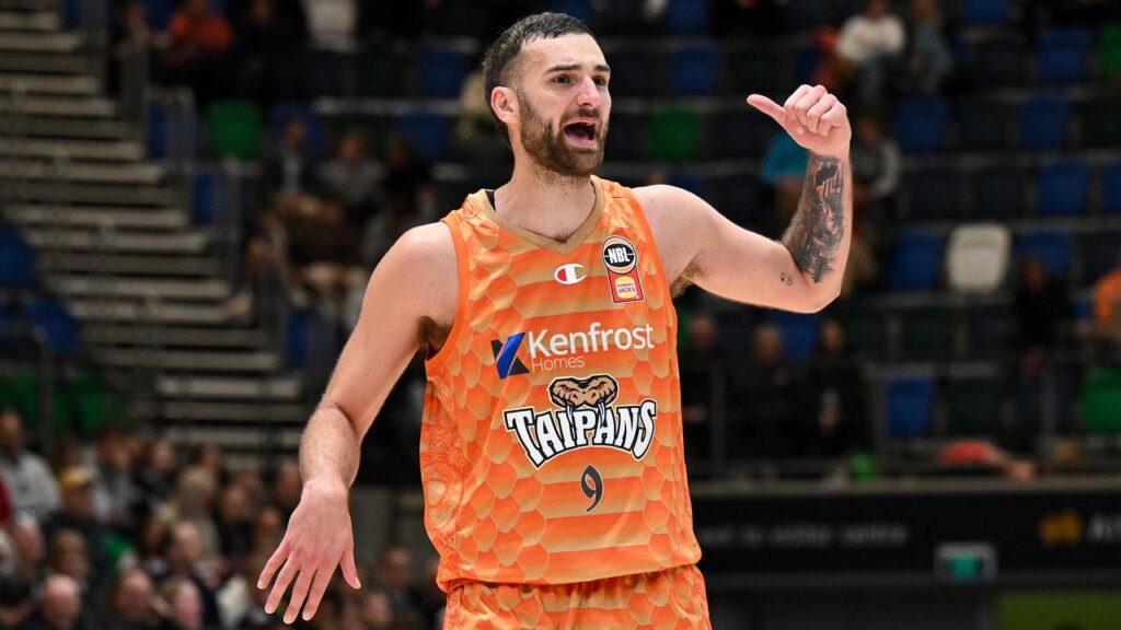 New dad Jack McVeigh marked his 200th NBL game with 47 points for the Cairns Taipans.
