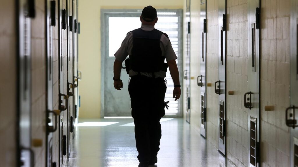 Jails are in an extended lockdown and the courts system has closed due to a wage dispute.
